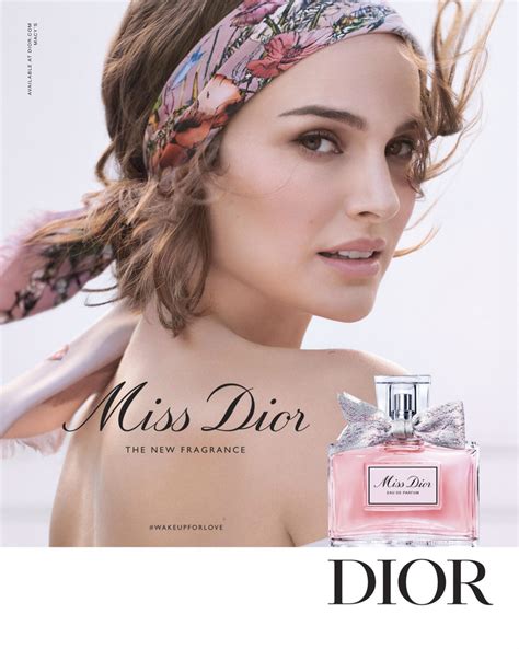 dior perfume advertisement model